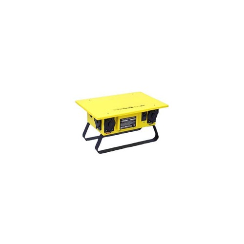 6506G/6506TLSX CEP 50A 125/250V 6 Outlet GFCI Twistlock Spider Box