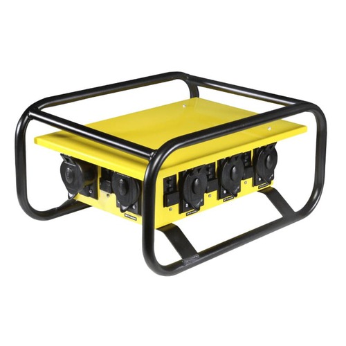 8706GU/8706UGCX CEP Spider Box 50A 125/250V Input, (6) – 20A 125V (5-20R) U-Ground, (1) – 30A (L6-30R)