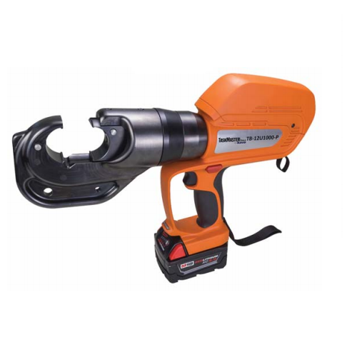 12-Ton Battery Powered Pistol Grip Crimping Tool Kit